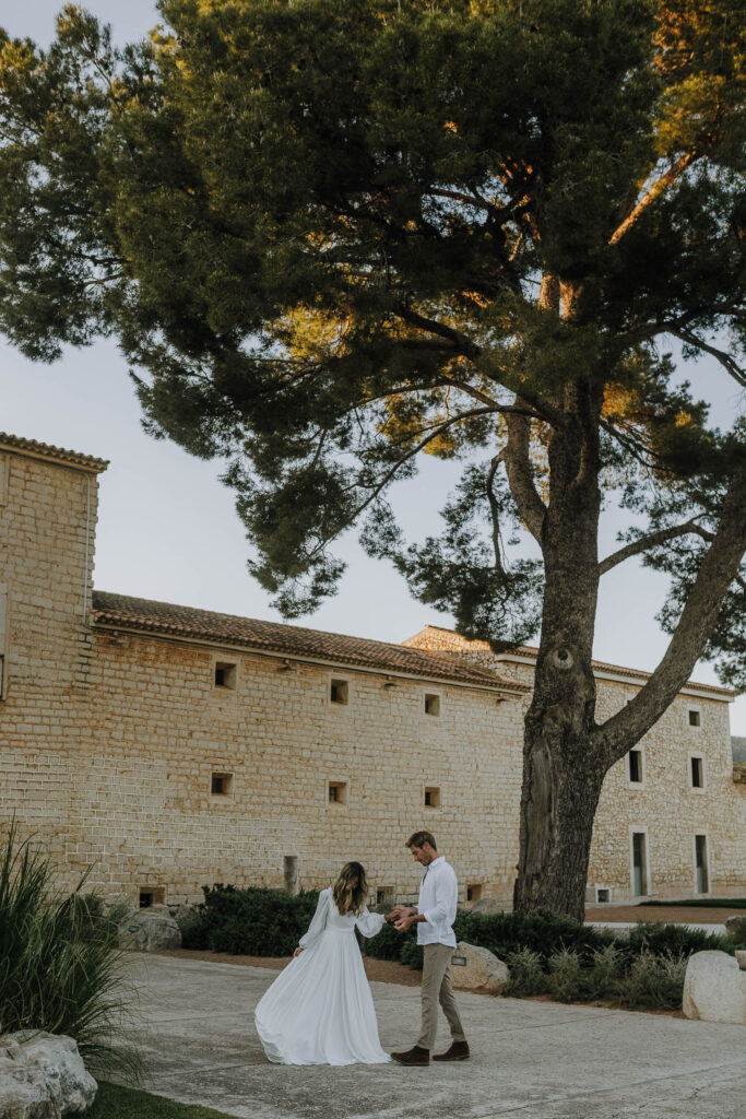 Finca Morneta wedding venue with stunning Mallorca mountain views